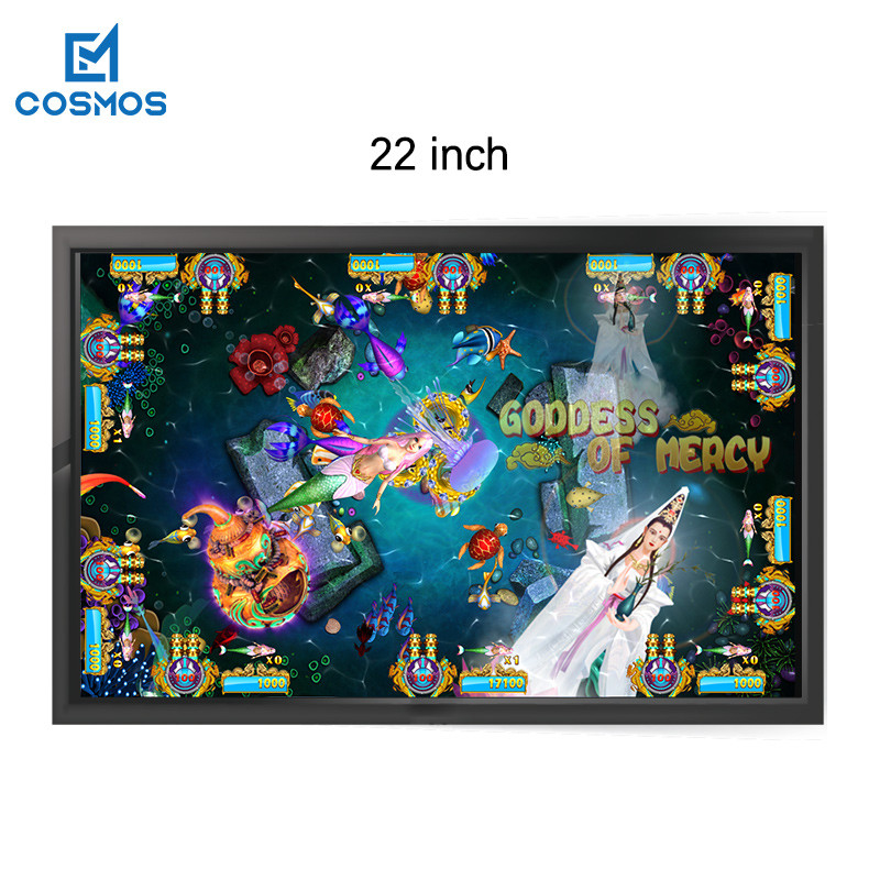 Full Colors Arcade Cabinet Screen 22 Inch Indoor For Fish Game Machine